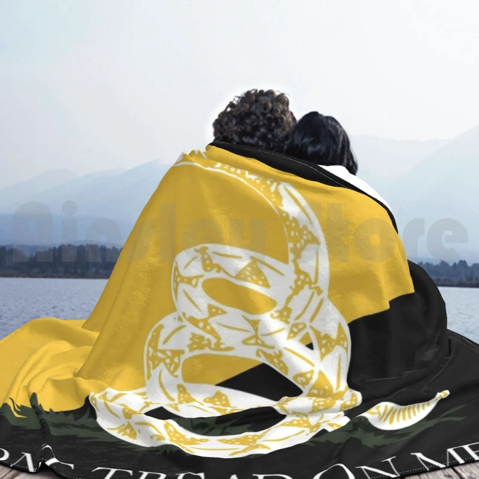 Флаг Gadsdens бандажный флаг одеяло для дивана кровати путешествий Гадсден гадсон