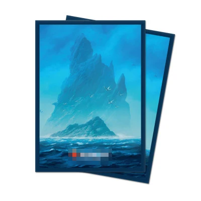 island Картины из аниме, игры карты рукава, торговые карты протектор Волшебная карта Щит Обложка PKM/YGO/MGT рукав 66x91 мм Oko - Цвет: island
