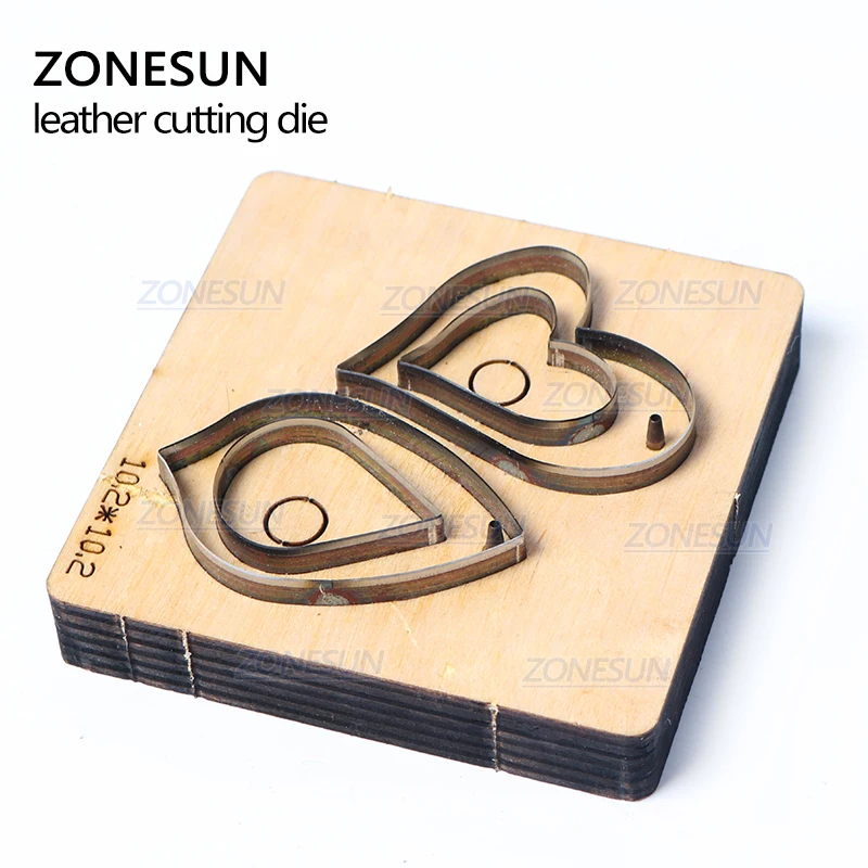 ZONESUN T3 DIY Custom Cutter кожаные серьги для высечки кожаных сережек стальных