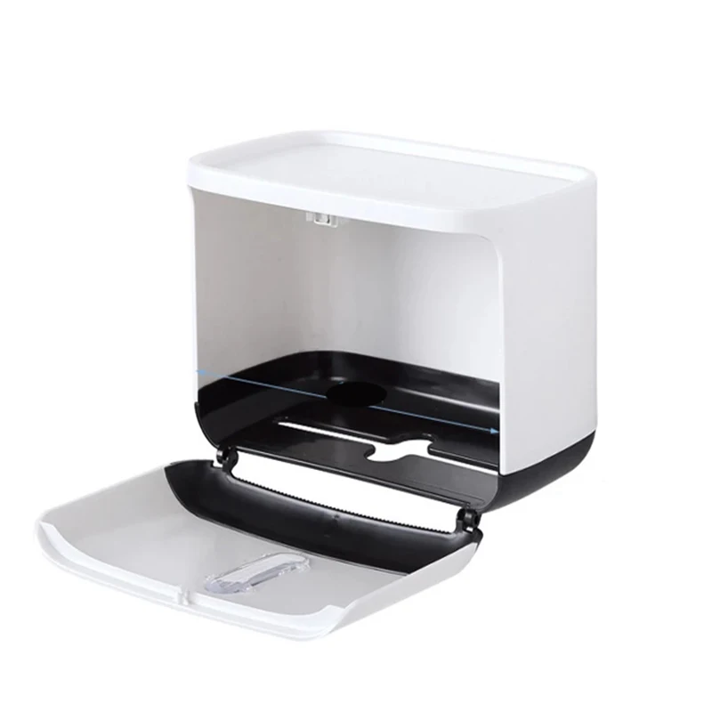 

Waterproof Bathroom Tissue Box Wall Mounted Toilet Paper Holder Bathroom Roll Paper Storage Box Bathroom Shelf