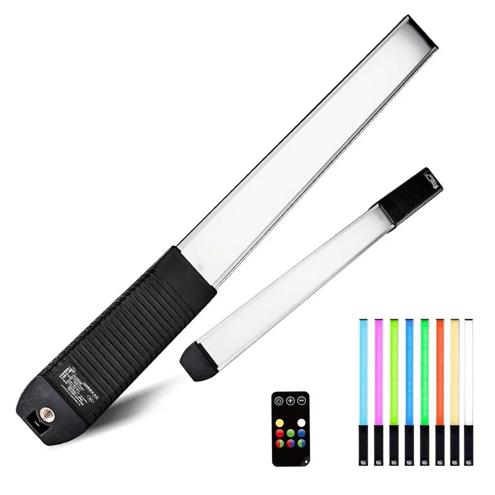 Luxceo Q508A Rgb Led Video Licht Wand Buis Handheld Pavotube Fotografie Lamp Foto Verlichting Afstandsbediening 1000lm 2600Mah
Luxceo Q508A Rgb Led Video Licht Wand Buis Handheld Pavotube Fotografie Lamp Foto Verlichting Afstandsbediening 1000lm 2600Mah