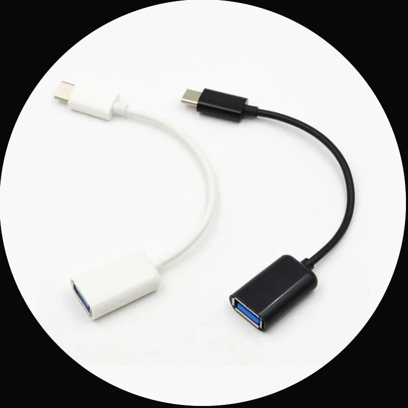USB-C 3 1 Type C папа к USB 2 0 Женский OTG кабель Adater Adaptat для Asus ZenFone Zoom ZE553KL AR ZS571KL конвертер |