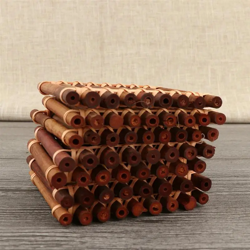 2 шт. подставки для чайных чашек тарелок бамбуковые подстаканники кунг-фу чайный