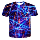 Футболка МужскаяЖенская, с 3D-принтом, с изображением звезд и Вселенной