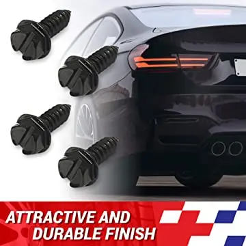 8 шт. винты для крепления номерных знаков винтовая Шестигранная шайба головка