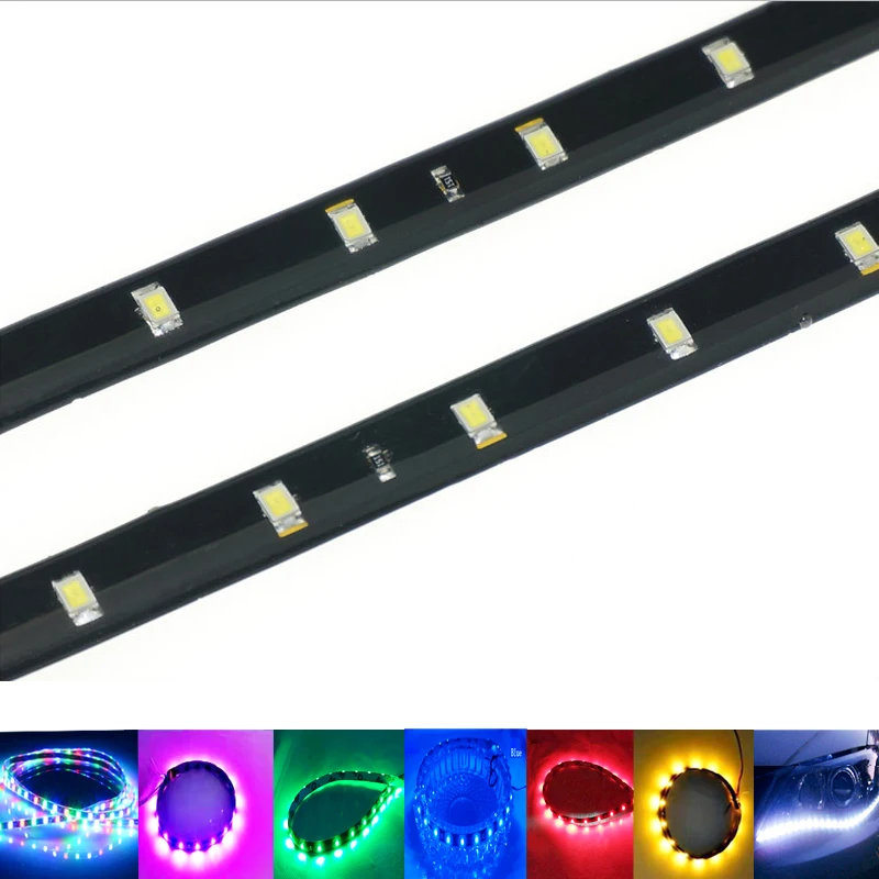 Светодиодная лента гибкая Водонепроницаемая RGB для фона телевизора 12 В