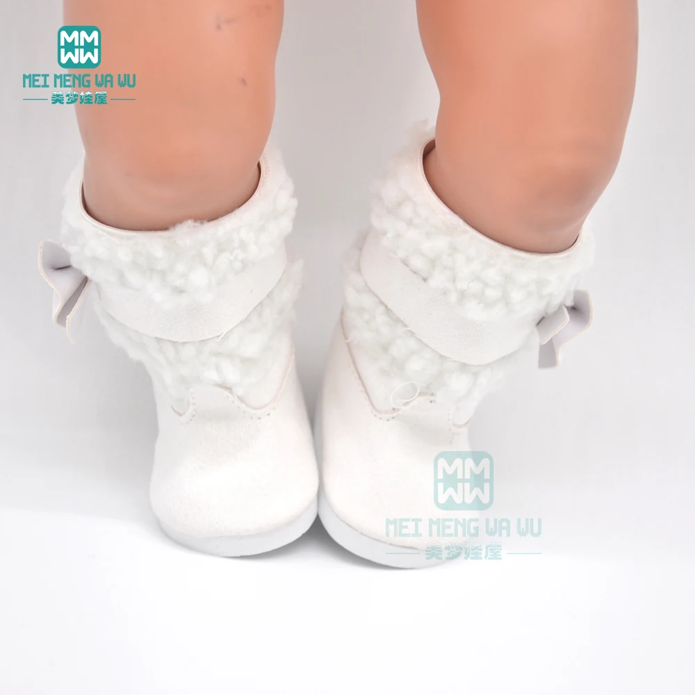 Прямые сапоги игрушка детская обувь для куклы подходит кукол 43 см Новорожденные