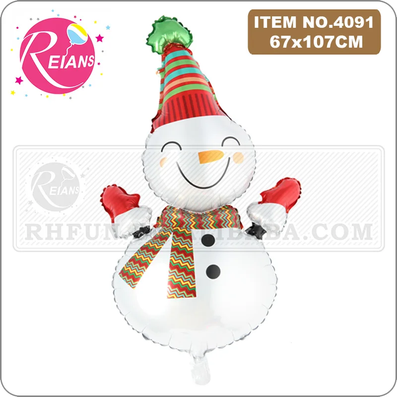 Рождество фольгированные шары Рождественские гелиевые надувные классические