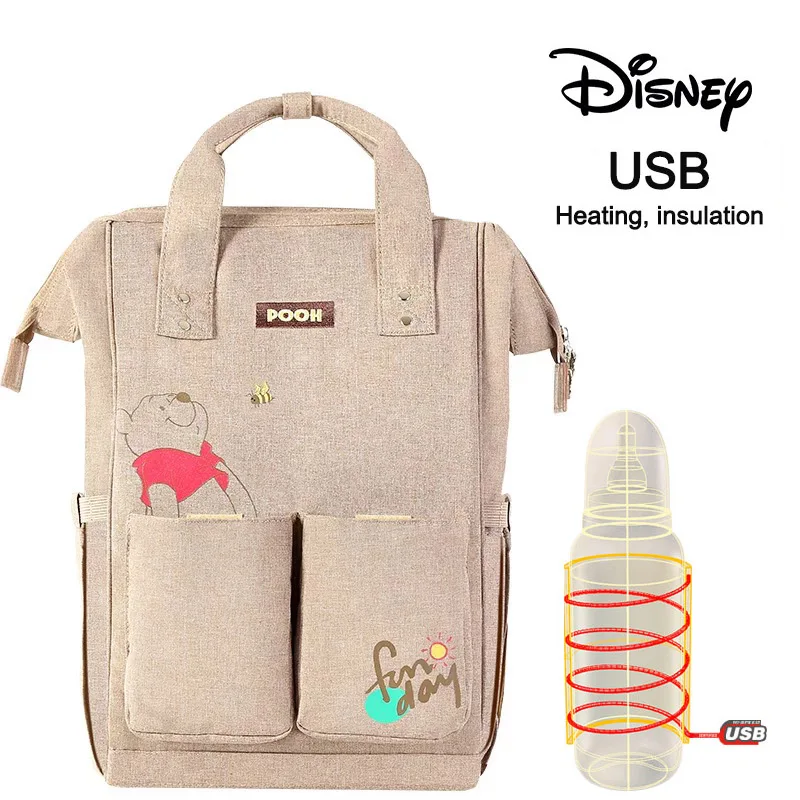 28 Disney Mommy Пеленки сумки мать большой емкости путешествия рюкзак для подгузников анти-потеря молнии ребенка кормящих Дисней сумки дропшиппинг - Цвет: 28