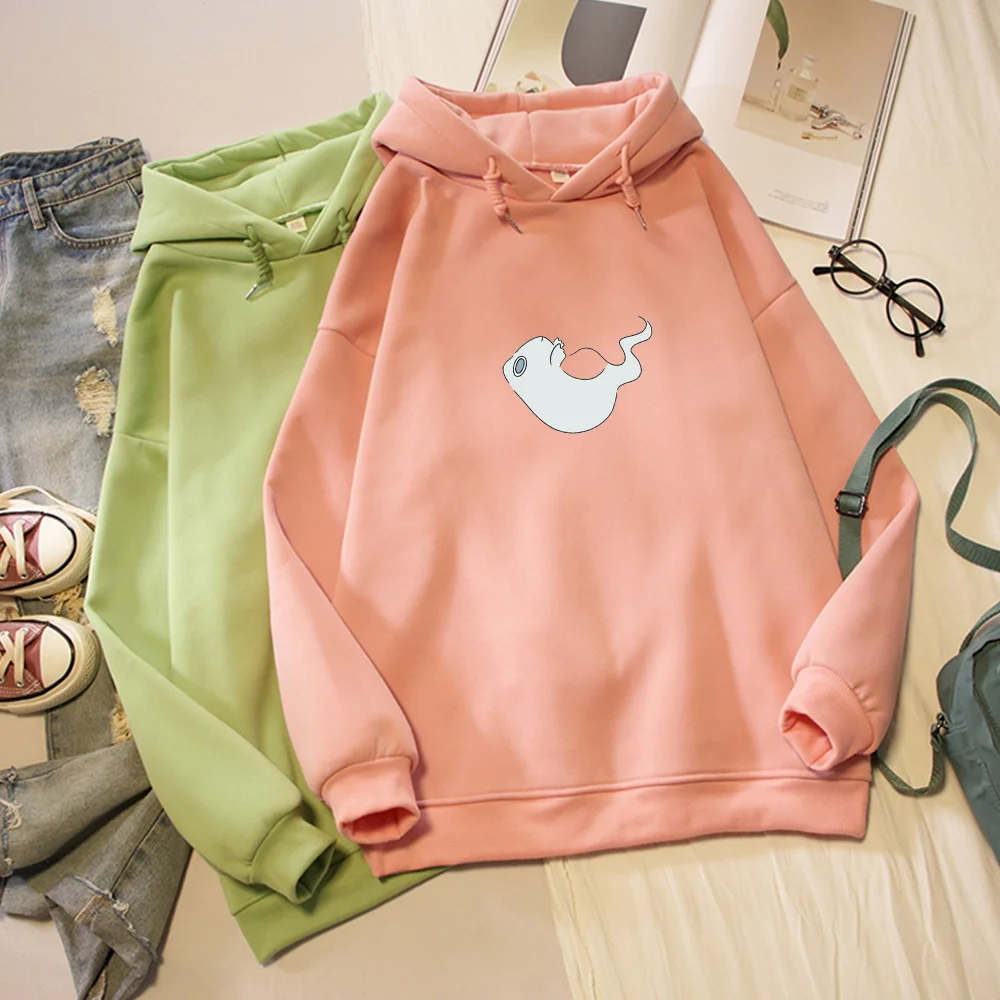 

Frog Hoodie Harajuku Oversize Graphic Kawaii Sweatshirt Crewneck Cute Printed Pullover Sweatshirts Sudadera Mujer Goth Clothes