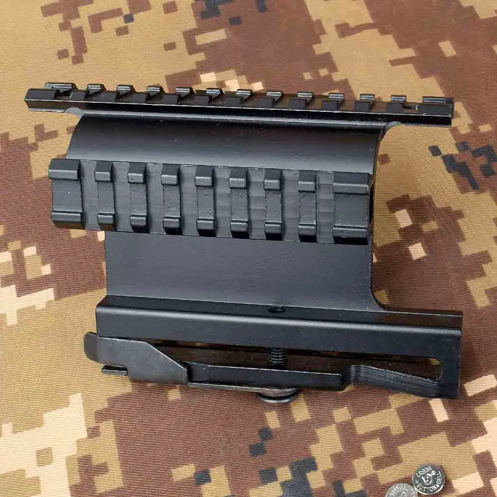 Быстросъемный боковой рельсовый замок AK для крепления прицела АК через ЧПУ