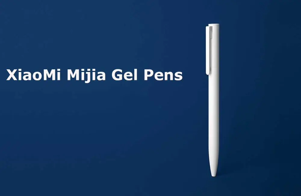 Оригинальная гелевая ручка Xiaomi для письма с плавным светом рукоятка Mijia сменный