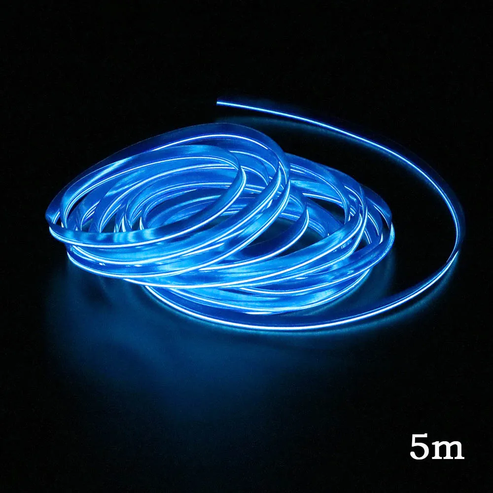 5 м светодиодные ленты для автомобиля авто украшение атмосферная лампа Mazda CX-5 CX-7