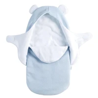 durable innovative angle style infant swaddle wrap thick baby swaddle wrap attractive for indoor