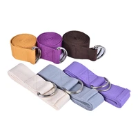 adjustable sport stretch strap d ring belts gym waist leg fitness yoga belt