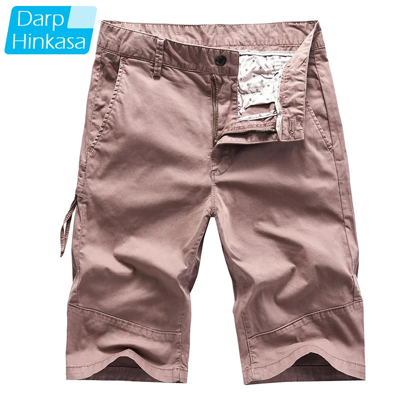 

DARPHINKASA Summer Casual Loose Shorts Men Cargo Shorts Large Size Comfortable Breathable Five-point Pants Fashion Men Shorts