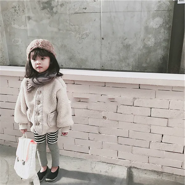 Корейский стиль зима 2019 г. модные утепленные куртки из берберского флиса для