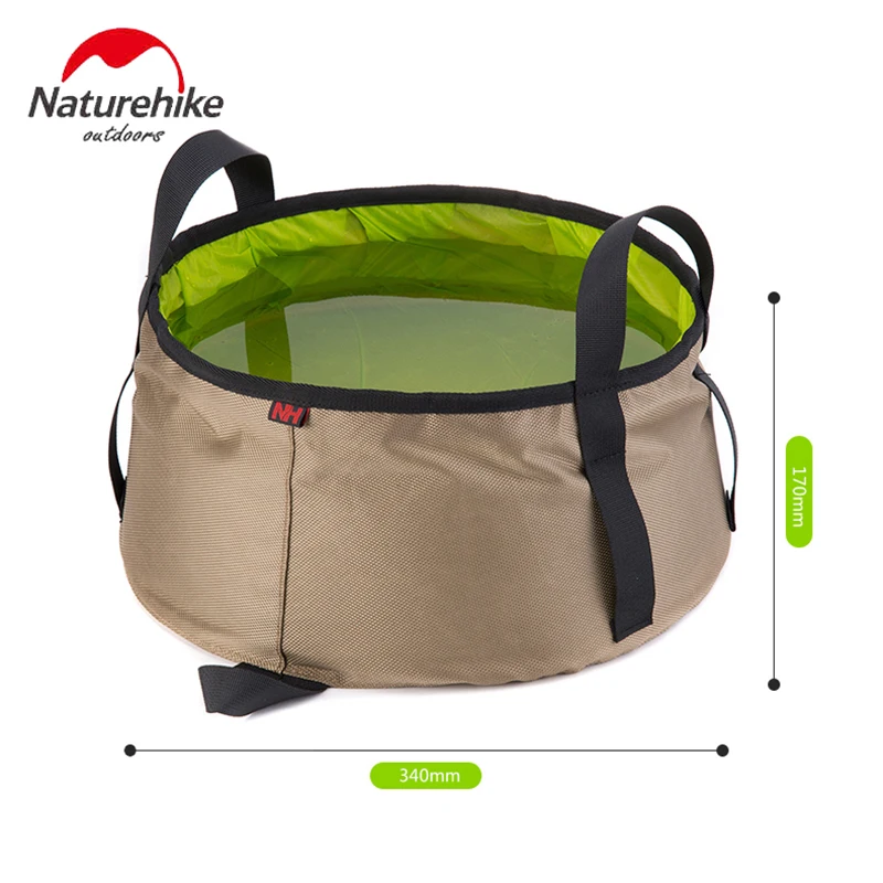 NatureHike портативный уличный походный раскладной ведро для воды раковина рыбалки