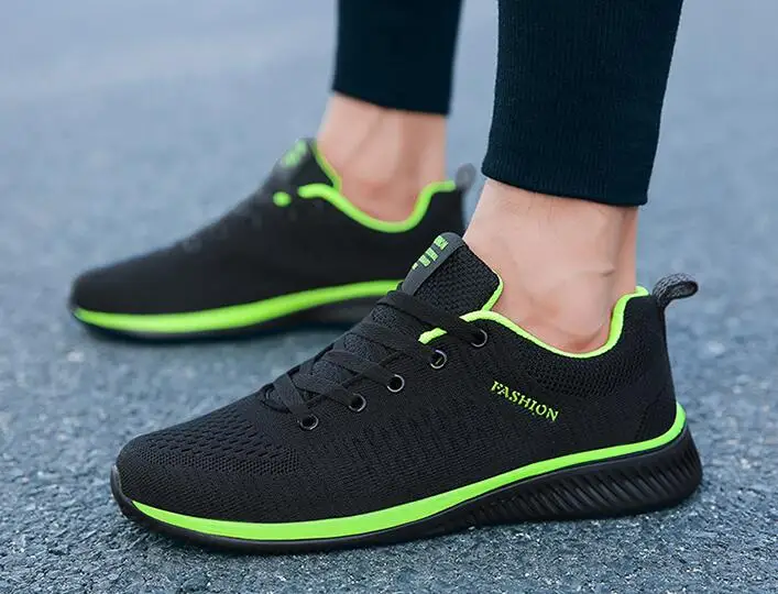 

Men Casual Shoes Lac-up Men Shoes Lightweight Comfortable Breathable Walking Sneakers