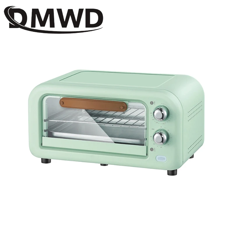 DMWD Мини Бытовая электрическая духовка Многофункциональный пиццы торт гриль для