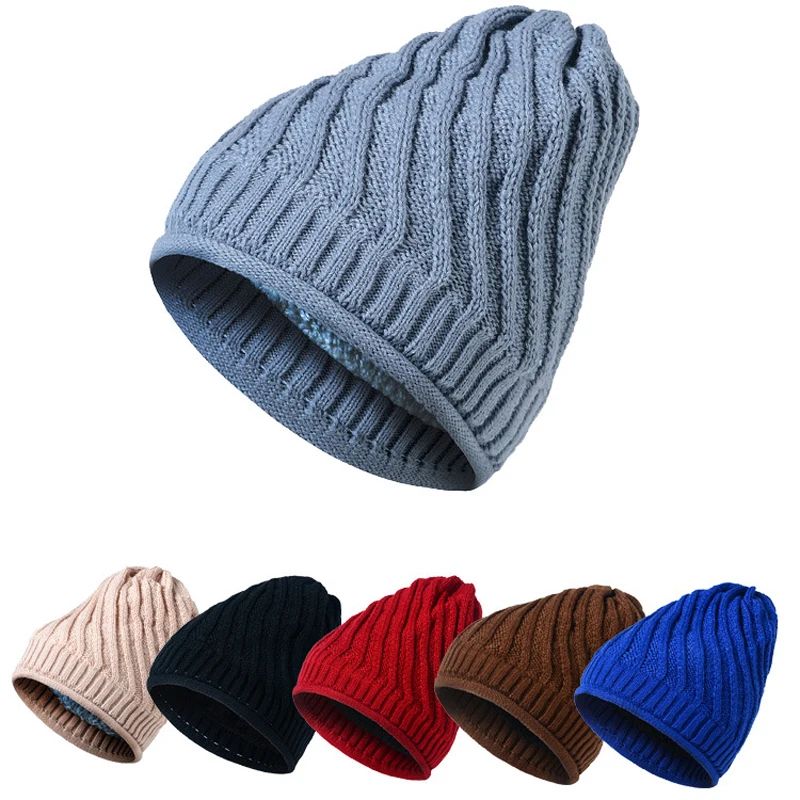 

Casual Braid Knit Beanies Hat for Women Female 2021 Autumn Winter Warm Braid Beanies Cap Fashion Girls Costume Accessories