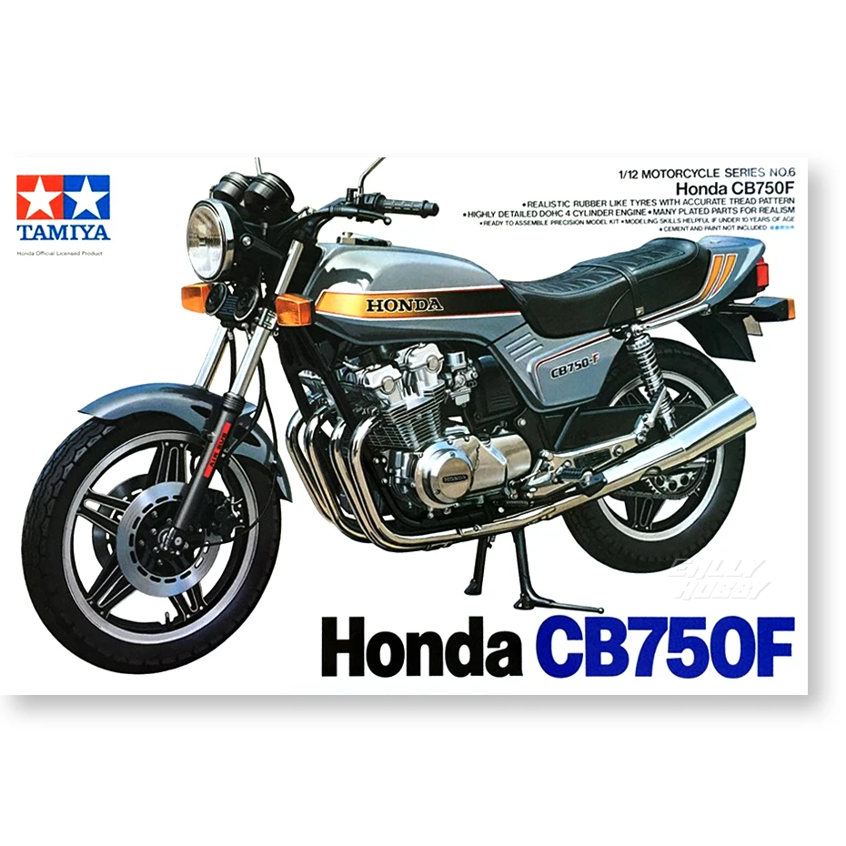 

1/12 TAMIYA, собранная Moder Honda CB750F сборные игрушки для мотоциклов, строительные наборы #14006