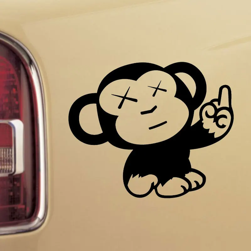 Забавные деньги стикер автомобиля водонепроницаемый винил тюнинг творческие