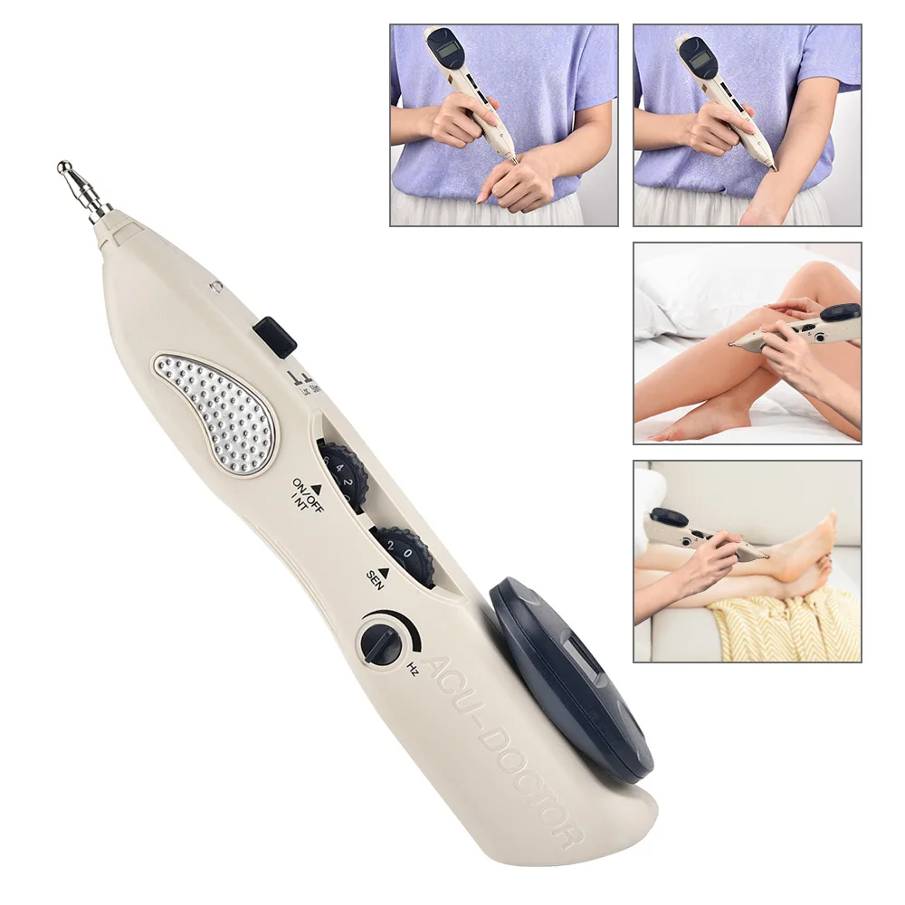 

Handheld Acupuncture Pen Electric Acupuncture Massage Pen TENS Point Detector Pulse Acupoint Stimulator With Digital Display