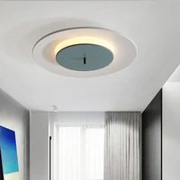 lunaire ceiling light modern round light iron acrylic nordic lustre blanc bedroom lighting fixtures children room ceiling light