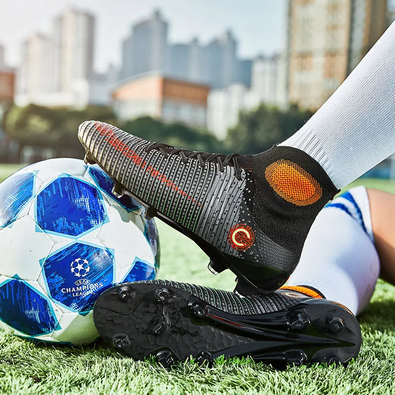 Для Мужчин's Обувь для футбола носки светильник с длинными ногтями футбольные