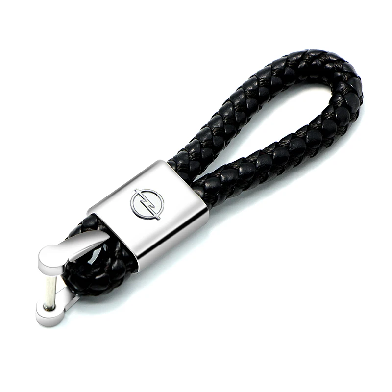 1 шт Новинка автомобильный брелок для ключей со значком плетения браслетов