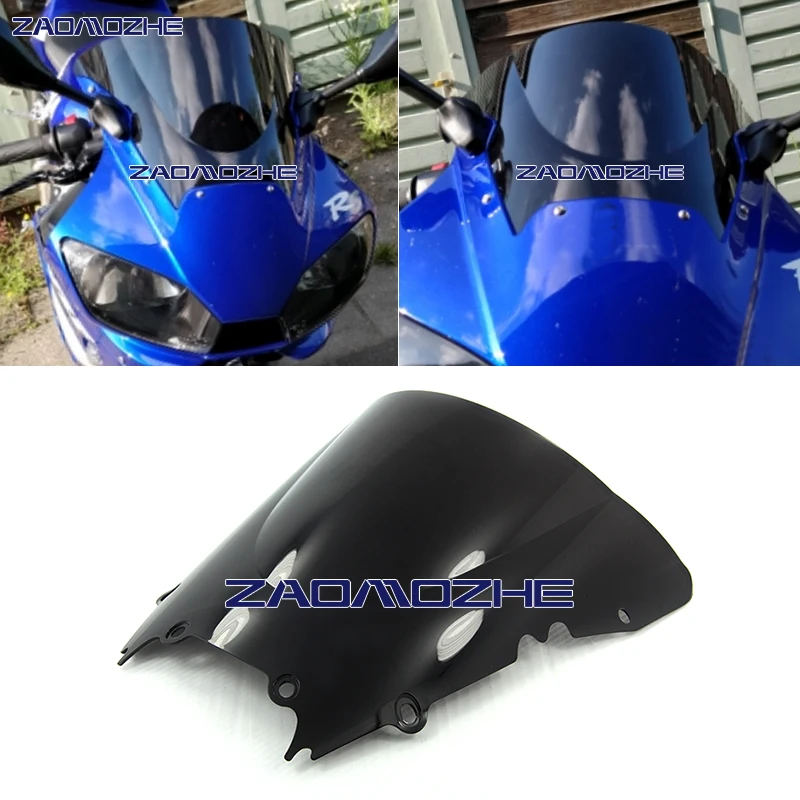 Мотоциклетные ветровое стекло для Yamaha YZF 600 R6 YZF600 1998 2002 1999 2000 2001 2002|Козырьки от