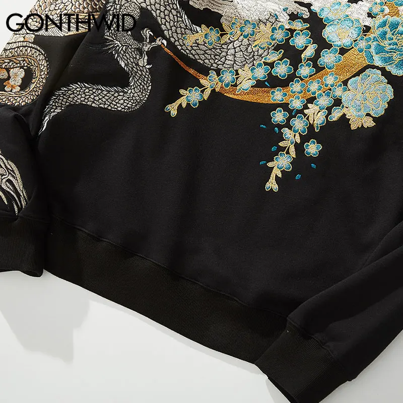 Толстовка GONTHWID мужская с капюшоном уличная одежда в стиле хип-хоп хлопковый