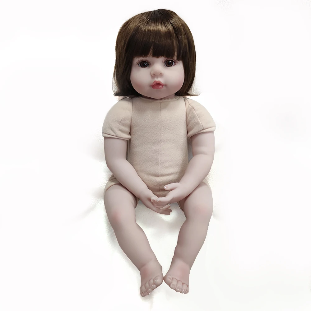 47 см/55 см Силиконовые Reborn Baby милые куклы Bebe Alive Menina дети мягкие Playmate реалистичные Boneca реалистичные девушки подарки на день рождения