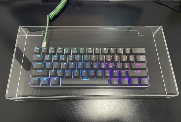 Акриловый емкостный чехол для механической клавиатуры GK61 SK61 SK64 Anne Pro2 мыши