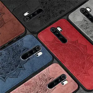 for xiaomi redmi note 8 pro 8t case soft tpu shockproof bumper cloth fabric armor hard phone back cover redmi note 8 t pro case free global shipping