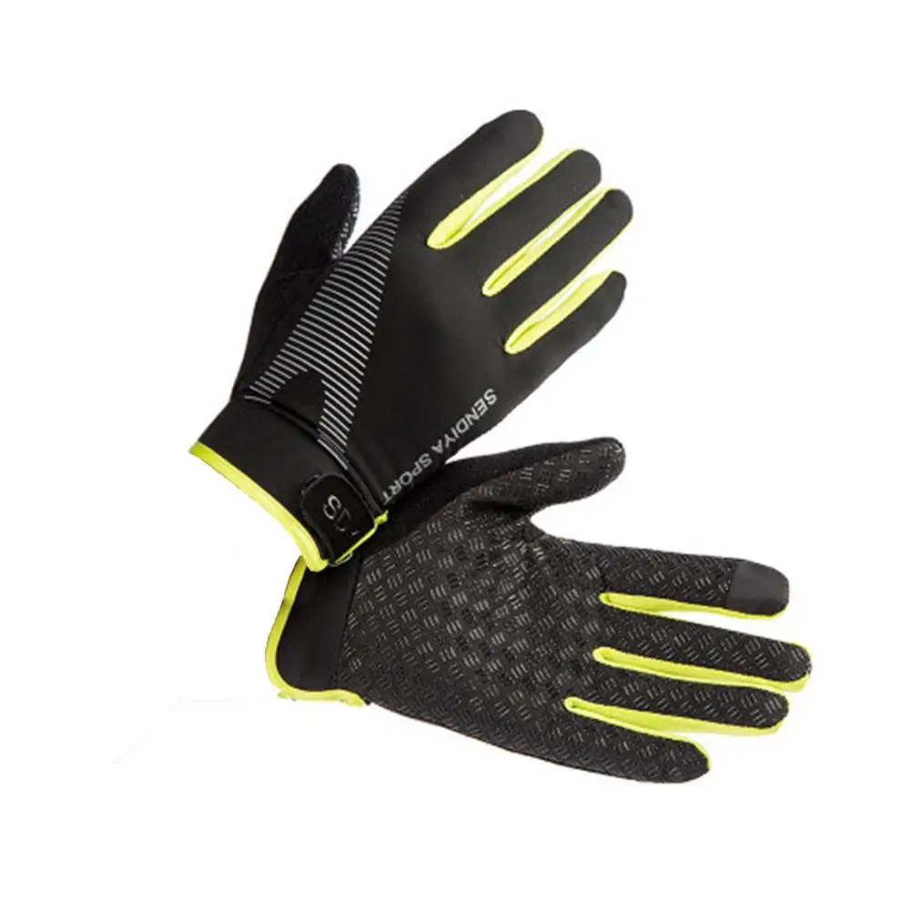 Перчатки с закрытыми пальцами для горного велосипеда моющиеся мужчин и женщин