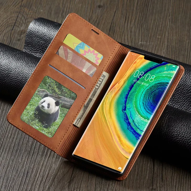 Кожаный чехол для HUAWEI Mate 30 Pro Lite Case Mate30 откидной Чехол Магнитный кошелек Mate20 20
