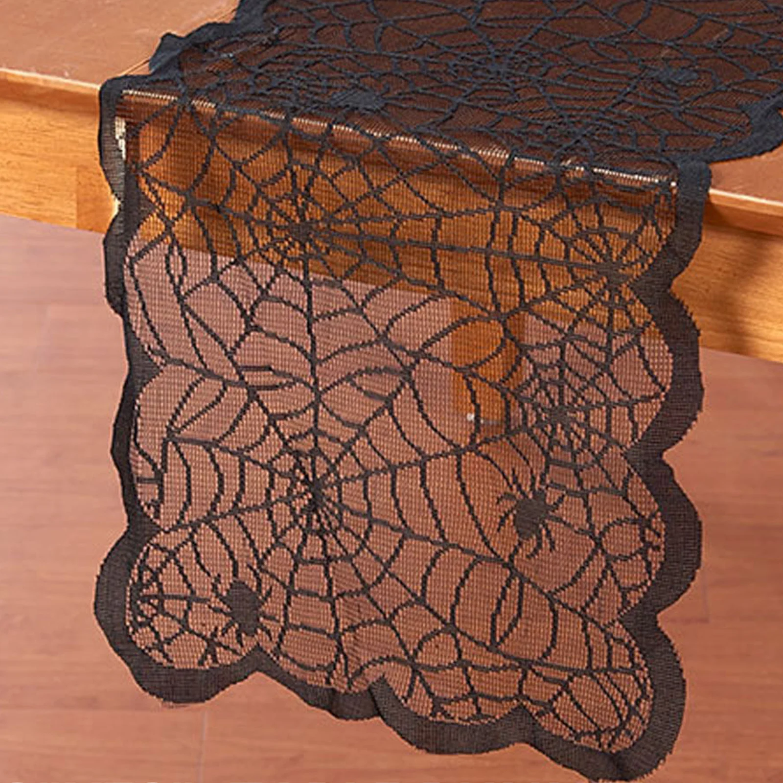 Хэллоуин Украшение стола &quotскелетная&quot тема кружевные скатерти