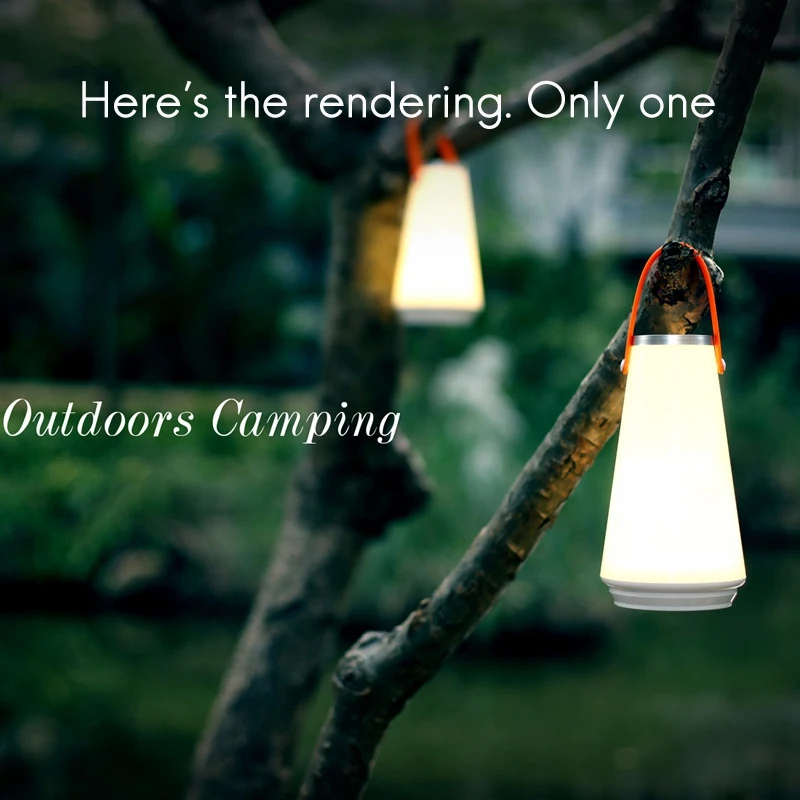 Переносной беспроводной светодиодный домашний ночник настольная лампа с