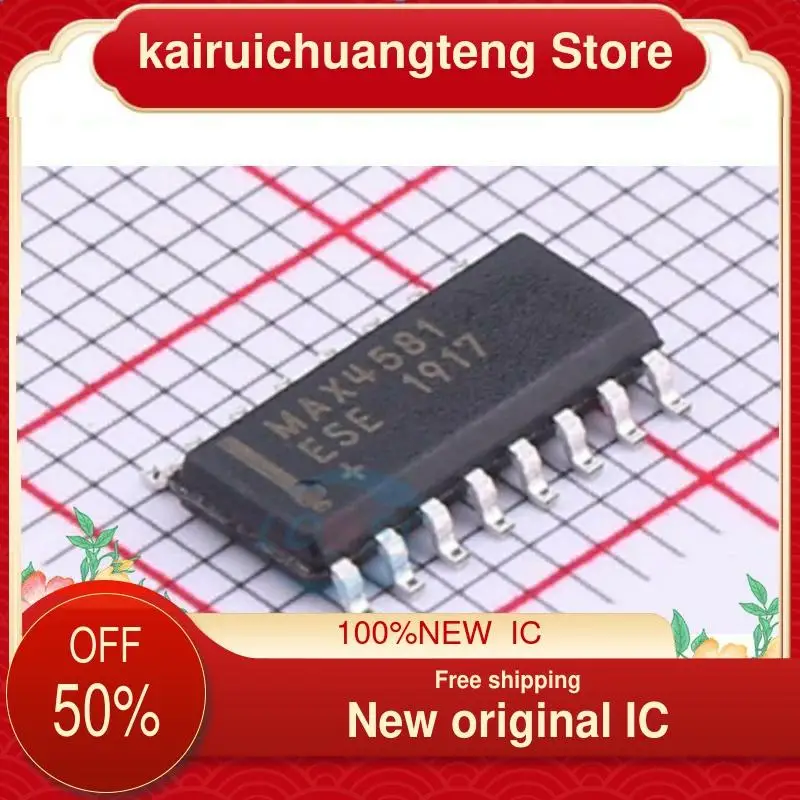 

(1PCS) MAX4581ESE MAX4581CSE MAX4581 SOP-16 New original IC