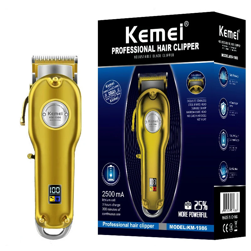 Полностью Металлическая Парикмахерская профессиональная машинка для стрижки
