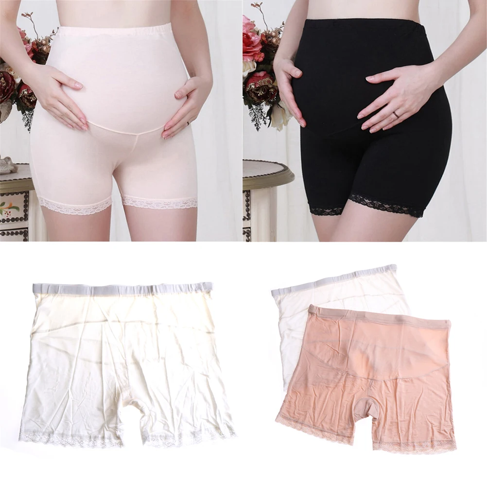 

Summer Pregnant Women Shorts Maternity Solid Free High Elasticity Short Pants For Pregnancy Comfort Home Casual Capris