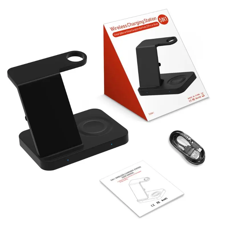 

10W Qi Wireless Charger Wireless Charging Stand for mobile phone WatchCellphone Wireless Charging