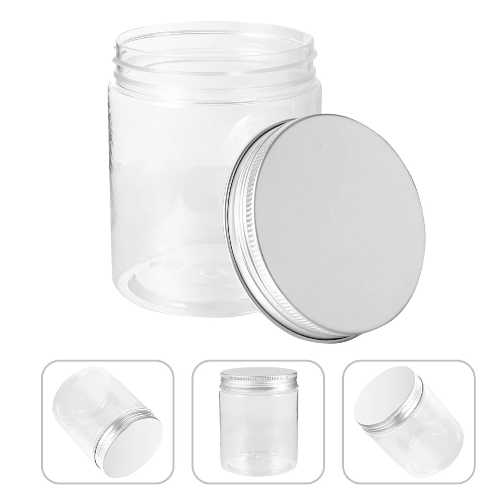 

12pcs Anti-dust Snack Jars Tea Cans Tea Jars Storage Cans (Transparent)
