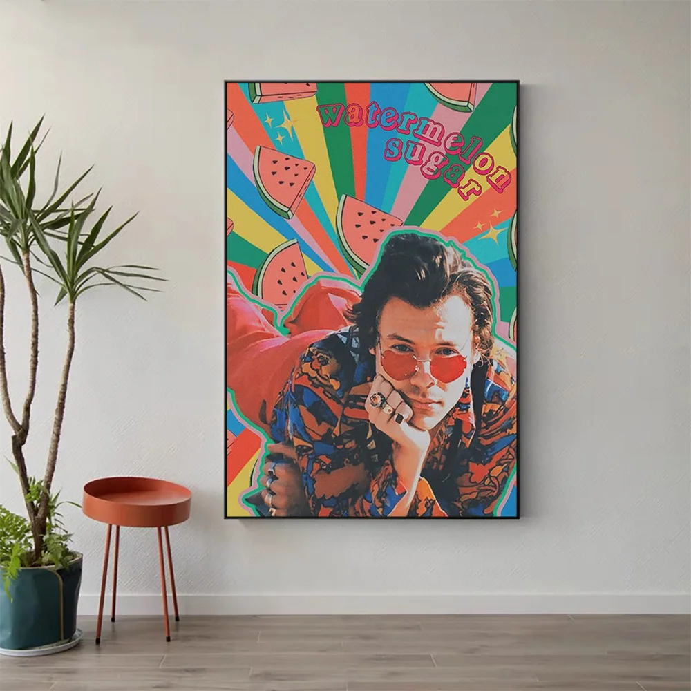 

W572 Silk Fabric Poster Wall Art Decor WATERMELON SUGAR Classic Movie Trend Fashion Decoration Bright Gift