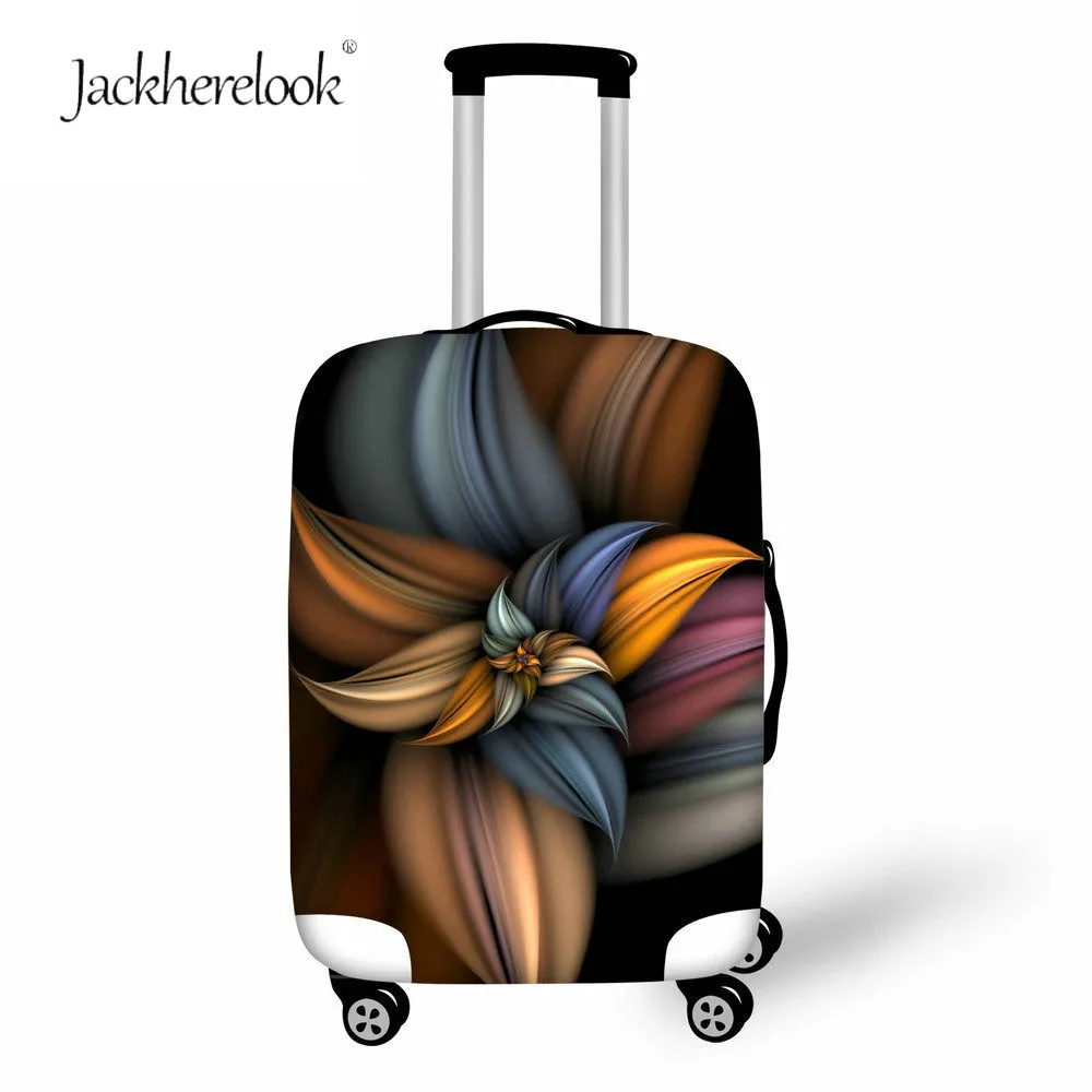 Креативный чехол Jackherelook для путешествий с блестящим цветочным узором