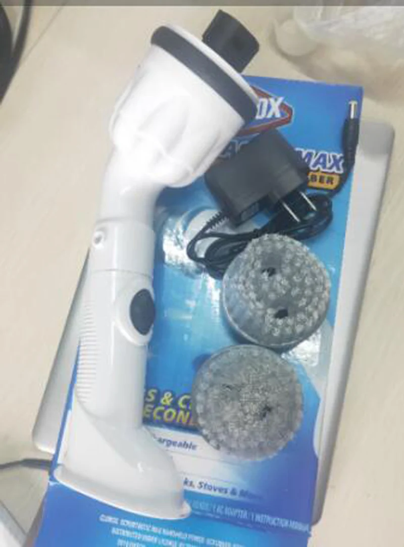 Cordless Power Scrubber Drill Brush Kit with 2 Heads Electric Brushes for Washing Dishes Floor Bathroom Surfaces Tub Shower Tile