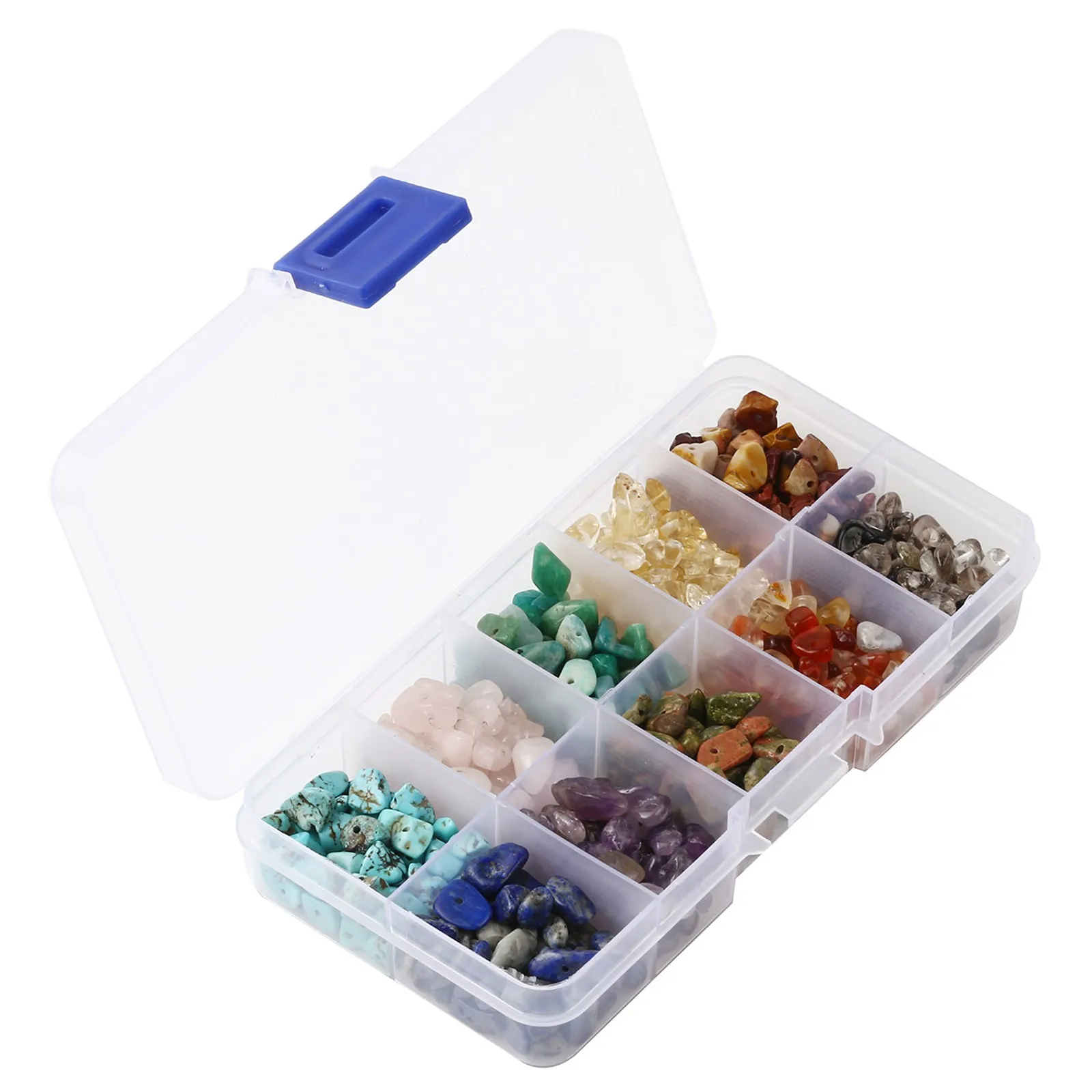 Promotional Products Natural Chip Stone Beads For Jewelry Making Diy Crystal With Box | Дом и сад