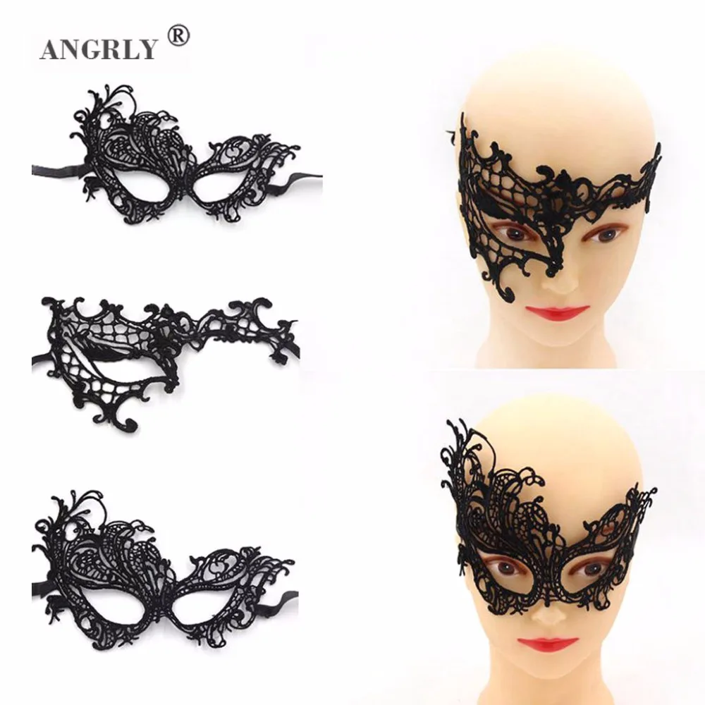 1 шт. Сексуальная кружевная Венецианская маска для Маскарадного бала маски